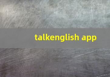 talkenglish app